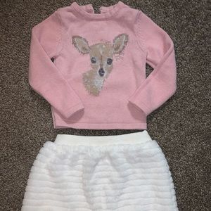 Toddler girl 2T two piece outfit